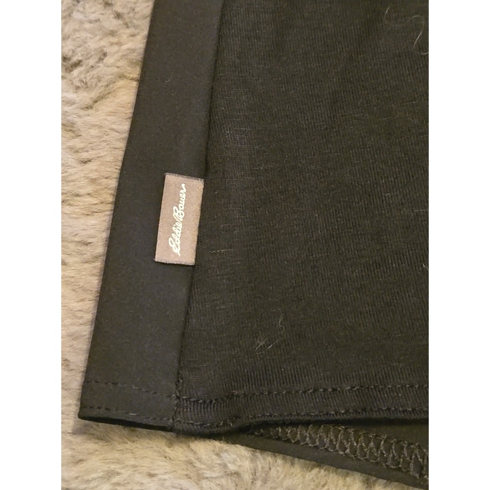 Eddie Bauer Women's XL Departure Lite Rib Tri Tank Top NWT Black Travel Shirt - Picture 8 of 14